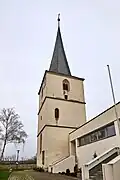 Die Kirche in Dingolshausen