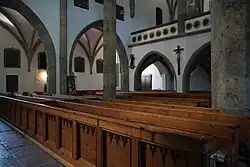 Kirchenschiff der Pfarrkirche