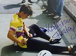 Kathrin Freitag bei der Deutschen Juniorenmeisterschaft 1992 in München