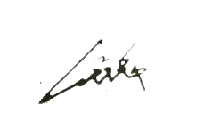 Unterschrift von Kâzım Karabekir