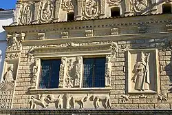 Fassadendetail Hl. Nikolaus-Haus