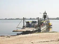 Kazungula Ferry: eine der beiden Fähren