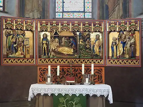 Flügelaltar aus dem 15. Jahrhundert