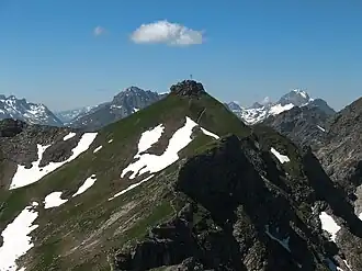 Kemptner Kopf vom Ersten Schafalpenkopf