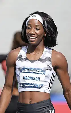 Kendra Harrison – disqualifiziert nach Fehlstart