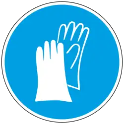 KennV Gebotszeichen SchutzhandschuheTragen