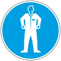 KennV Gebotszeichen SchutzkleidungTragen