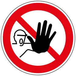 KennV Verbotszeichen ZutrittfürUnbefugte