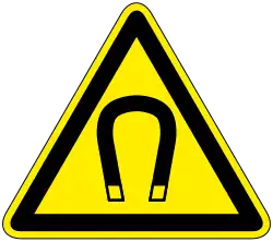 KennV Warnzeichen Magnetischem