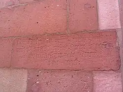 Grabinschrift des Stiftsdekans Laurentius Kercher, 1561