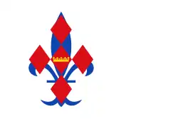 Flagge des Ortes Kessel