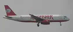 Airbus A320-200 der Kingfisher