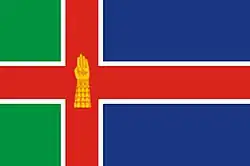 Flagge der Munizipalität Choni