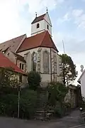 Kirche Mariä Himmelfahrt von Osten