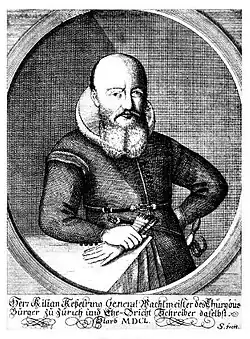 Kilian Kesselring (1583–1650) Generalwachtmeister der Landgrafschaft Thurgau, Ehegerichtsschreiber