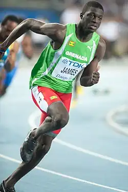 Bronzemedaillengewinner Kirani James