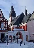 Michaelskirche vom Marktplatz aus gesehen