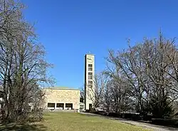 Neue Kirche Wollishofen, Ansicht von Südosten