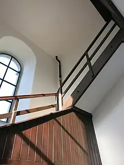 Treppe zur Aussichtsplattform