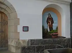 Nordseite der Kirche St. Josef