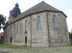 Christuskirche in Oesterbehringen (2010) mit einer Orgel von Valentin Knauf aus dem Jahre 1827