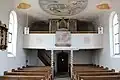 Empore mit Orgel