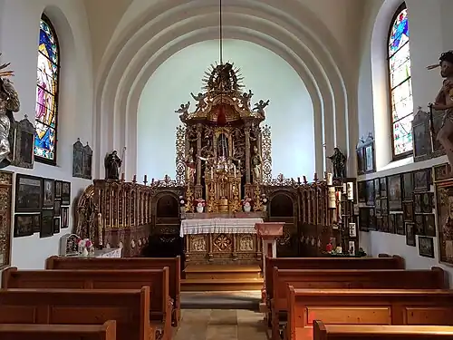 Innenraum der Kirche