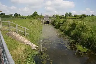 Auslassbauwerk Kirtling Green