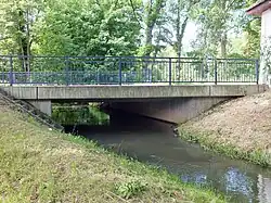 Unterquerung der Straße Böhlen–Rötha (S72)