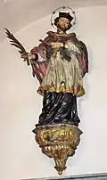 Konsolstatue des hl. Nepomuk