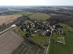 Klein Grabenstedt im März 2021 von Osten