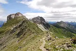Kleine und Große Kinigat aus Sicht des Karnischen Höhenwegs