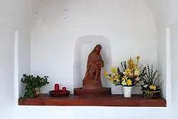 Altar in der Friedhofskapelle