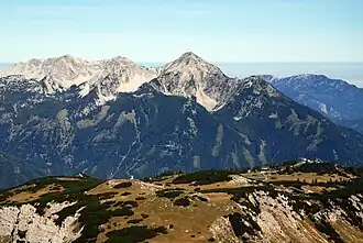 Kleiner Priel, im Vordergrund die Hutterer Höß