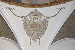 Stuckimitation und Brokatmalerei