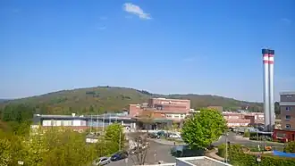 Der Gartenberg vom Klinikum Aschaffenburg aus gesehen