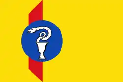 Flagge des Ortes Kloosterburen