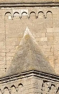 Außenverkleidung einer der Trompen