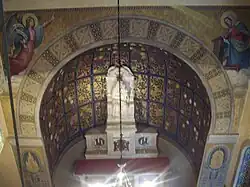 Von Traub ausgemalte Marienkapelle im ehemaligen Kloster Schänis, 1911