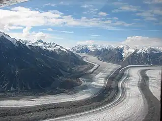 Das Kluane Icefield