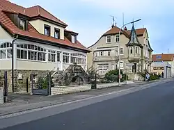 Die Hauptstraße in Knetzgau