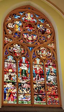 Fenster das Jüngste Gericht