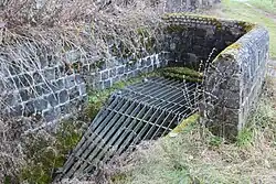 Beginn der Verrohrung kurz vor der Brauerei