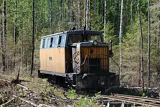 Diesellok der SŽD-Baureihe ТУ6П – № 0022