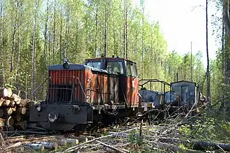 Diesellok der SŽD-Baureihe ТУ6А – № 2846