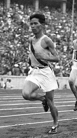 Kōhei Murakoso belegte wie auch später über 5000 Meter Rang vier