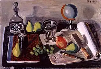 Stilleben mit Globus, 1925