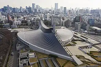 Die Kokuritsu Yoyogi Kyōgijō in Tokio