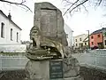 Koloveč Denkmal für die Gefallenen der beiden Weltkriege