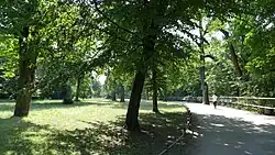 Kombinierter Geh- und Radweg zwischen Hallerwiese und Pegnitz